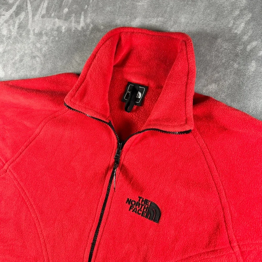 Vintage 90s The North Face Tempest Polartec Fleece Jacket Red Medium